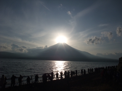 soku_10809.jpg :: 風景 自然 山 富士山 ダイヤモンド富士 