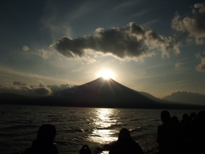 soku_10810.jpg :: 風景 自然 山 富士山 ダイヤモンド富士 