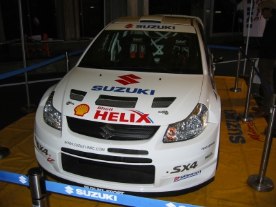 soku_10957.jpg :: 乗り物 交通 自動車 スポーツカー スズキ Suzuki SX4 WRC 