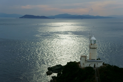 soku_10989.jpg :: 風景 自然 海 建築 建造物 灯台 