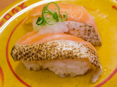 soku_11099.jpg :: 食べ物 和食 寿司 回転寿司 炙りサーモン スシロー 