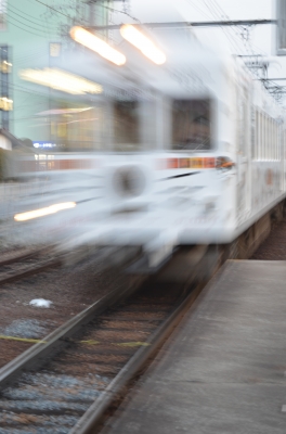soku_11181.jpg :: 乗り物 交通 鉄道 電車 たま電車 動き 