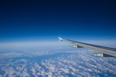 soku_12118.jpg :: 風景 自然 空 雲 飛行機 空撮 北米上空 