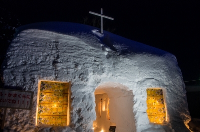 soku_13170.jpg :: 雪 かまくら 教会 