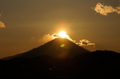 soku_13236.jpg :: ダイヤモンド富士 風景 自然 山 富士山 