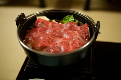 soku_13282.jpg :: 飛騨牛 食べ物 和食 すき焼き 
