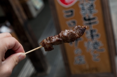 soku_13283.jpg :: 飛騨牛 食べ物 和食 焼き物 串 焼き牛 