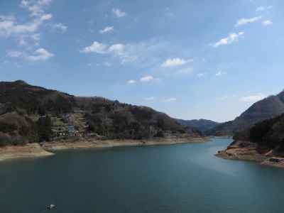 soku_13592.jpg :: PowerShotS95 風景 自然 水分 湖 神流湖 