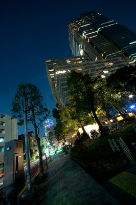 soku_14256.jpg :: 六本木 東京ミッドタウン 風景 街並み 都市の風景 夜景 