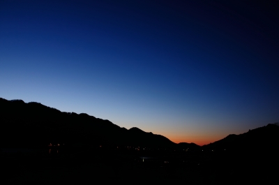 soku_14425.jpg :: 風景 自然 空 日の出前 ブルーアワー 