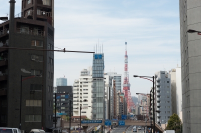 soku_14726.jpg :: 風景 街並み 都市の風景 建築 建造物 塔 タワー 東京タワー 
