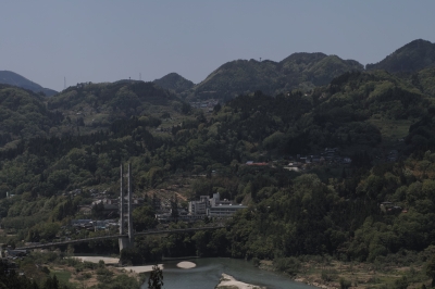 soku_15843.jpg :: SD1 吊り橋 川 山 田舎 風景 