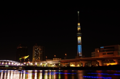 soku_15898.jpg :: 風景 街並み 都市の風景 東京スカイツリー ライトアップ 夜景 