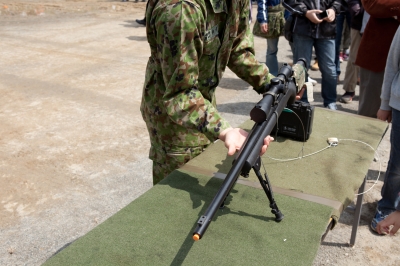 soku_16334.jpg :: 自衛隊 スナイパーライフル 狙撃銃 M24 