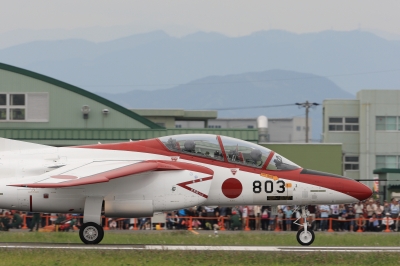 soku_16644.jpg :: T.4 飛行機 レッドドルフィン ヒコーキが足りない by 静浜基地航空祭 