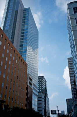 soku_17164.jpg :: 建築 建造物 ビル 都市の風景 反射 
