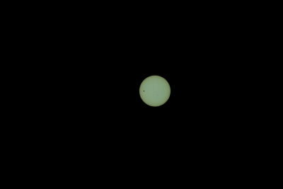soku_17199.jpg :: 風景 自然 天体 太陽 金星太陽面通過 名古屋 KD軍規制中 