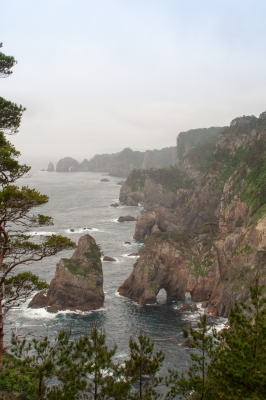 soku_17813.jpg :: 陸中海岸国立公園 北山崎 風景 やませ 
