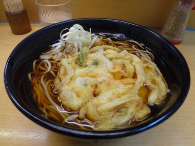 soku_18549.jpg :: 天ぷらそば 食べ物 麺類 蕎麦 そば 