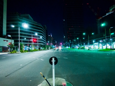 soku_18651.jpg :: 東京駅 風景 街並み 都市の風景 夜景 