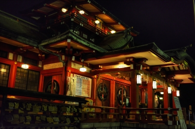 soku_18833.jpg :: 富岡八幡宮 夜景 HDR 