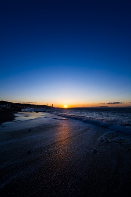 soku_19116.jpg :: 風景 自然 空 朝日 朝焼け 日の出 海 