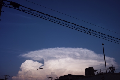 soku_19619.jpg :: 風景 自然 空 雲 建築 建造物 電線 