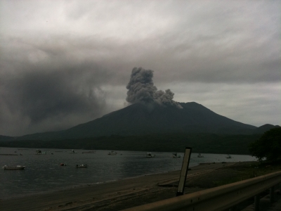 soku_19645.jpg :: 桜島 風景 自然 山 火山 災害 噴火 