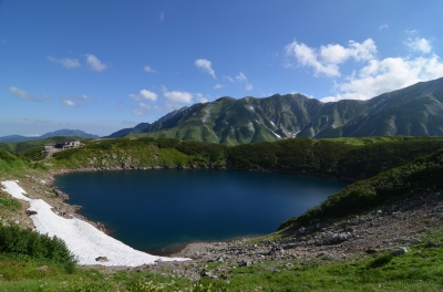 soku_20418.jpg :: ミクリガ池 風景 自然 山 火口湖 湖 