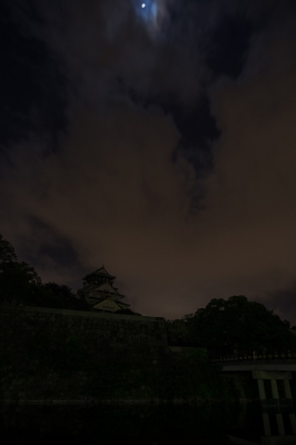 soku_20517.jpg :: 夜景 建築 建造物 城 風景 自然 空 雲 