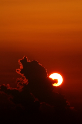 soku_20592.jpg :: 風景 自然 空 朝日 朝焼け 日の出 