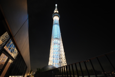soku_20713.jpg :: 建築 建造物 塔 タワー 東京スカイツリー ライトアップ 