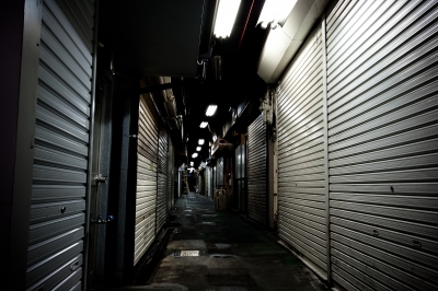 soku_21089.jpg :: 夜景 都市の風景 吉祥寺 ハモニカ横丁 深夜 