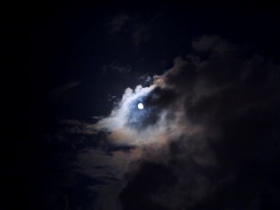 soku_21241.jpg :: 月 おぼろ月 雲 