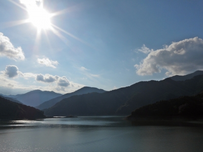 soku_21645.jpg :: PowerShotS95 風景 自然 水分 コンデジ埼玉 lock 湖 神流湖 
