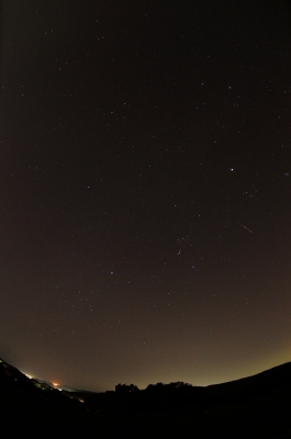 soku_21811.jpg :: 風景 自然 天体 星空 オリオン座流星群 