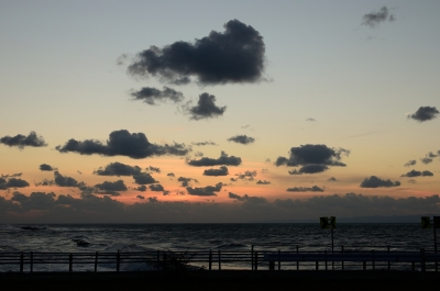 soku_21820.jpg :: 日本海 風景 自然 空 雲 
