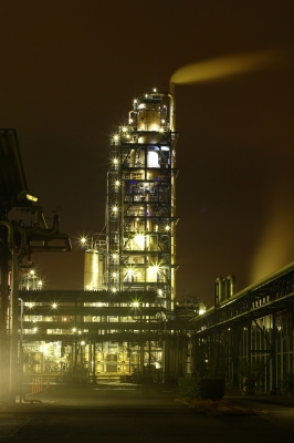 soku_23523.jpg :: 建築 建造物 工場 産業機械 夜景 