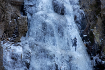 soku_24102.jpg :: 風景 自然 滝 水 氷 水分 