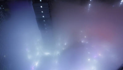 soku_24261.jpg :: 風景 街並み 都市の風景 霧 