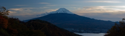 soku_24374.jpg :: 富士山 夕暮れ パノラマ 天下茶屋 風景 (^.^) 