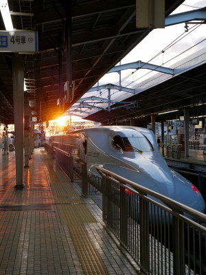 soku_24749.jpg :: 撮り鉄 新大阪駅 新幹線 のぞみ 