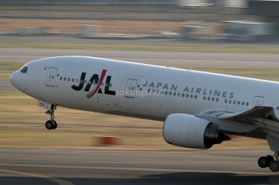 soku_25238.jpg :: 風景 自然 空 飛行機 JAL 