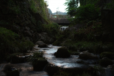 soku_26835.jpg :: 風景 自然 川 渓谷 建築 建造物 橋 