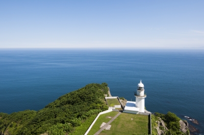 soku_27672.jpg :: 風景 自然 海 建築 建造物 灯台 
