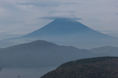 soku_29096.jpg :: 風景 自然 富士山 山帽子 