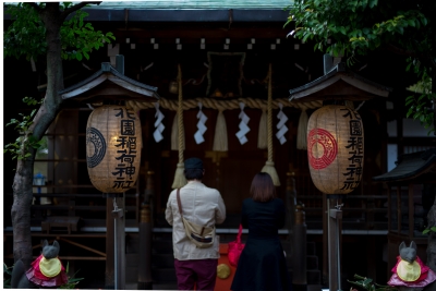 soku_29330.jpg :: 建築 建造物 神社 花園稲荷神社 